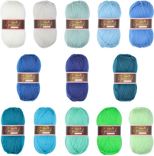 Temperature Table Runner CAL Crochet Kit 2 Arctic