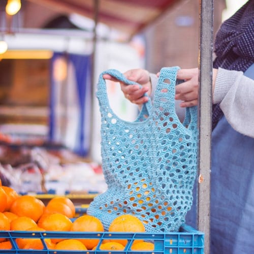 Crochet Pattern Essentials Cotton Shopper