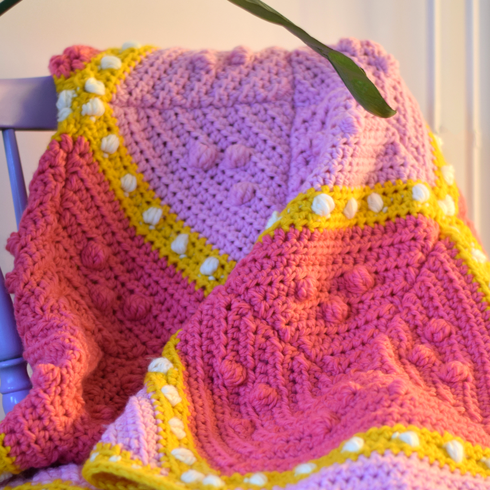 Blue granny sales square blanket