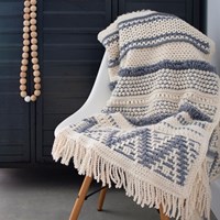 Reversible Dream Blanket 3.0 CAL Crochet Kit 4 Graphite (Accent Colour)-3
