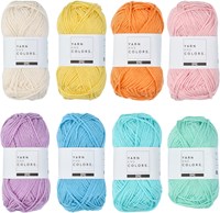 Yarn and Colors Rainbow Lamp Crochet Kit 2 Pastel-2