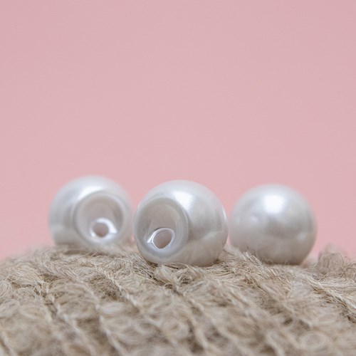 Drops Button Pearl 12mm-3