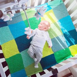 Knitting Pattern Crib Blanket