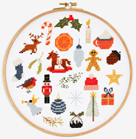 Embroidery Pattern Cross Stitch Advent Calendar-2