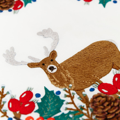 Embroidery Pattern Christmas Nature Walk-2