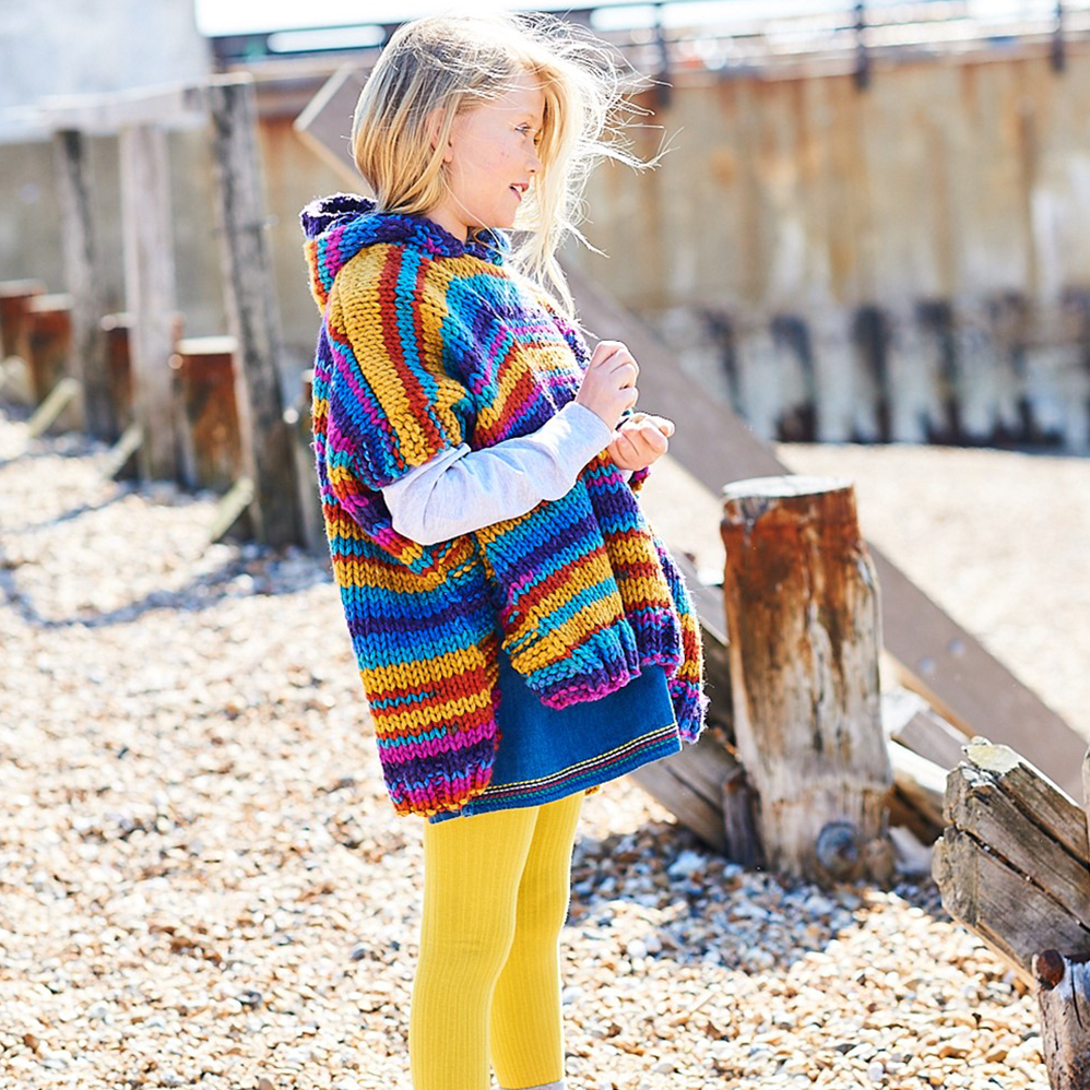 Budgetyarn Kids Poncho Crochet Kit 