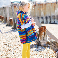 Stylecraft Merry Go Round XL Ponchos Knitting pattern-2