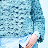 Stylecraft Filet Jumpers Crochet pattern-2