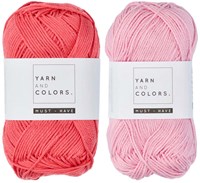 Yarn and Colors Must-Have Mandala Crochet Kit 2 Pink Sand / Blossom-2