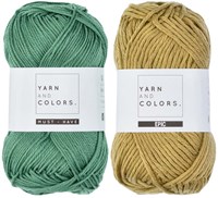 Yarn and Colors Shower Pouf Crochet Kit 089 Gold