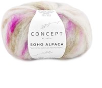 Katia Soho Alpaca 300 Ecru Multicoloured