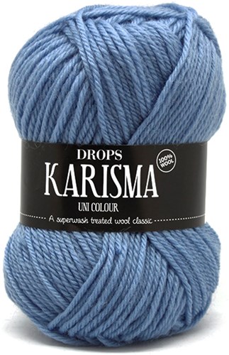 Drops Karisma Uni Colour 030 Light-denim-blue