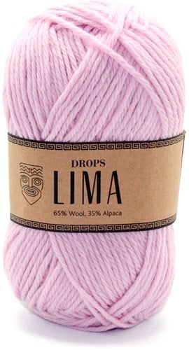 Drops Lima Uni Colour 3145 Powder pink