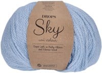 Drops Sky Uni Colour 031 Ice Blue
