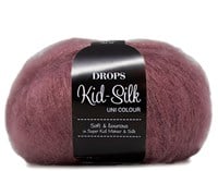 Drops Kid-Silk Uni Colour 031 Mauve