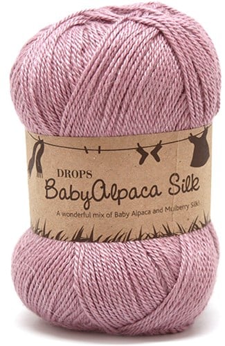 Drops BabyAlpaca Silk Uni Colour 3250 Light-old-pink