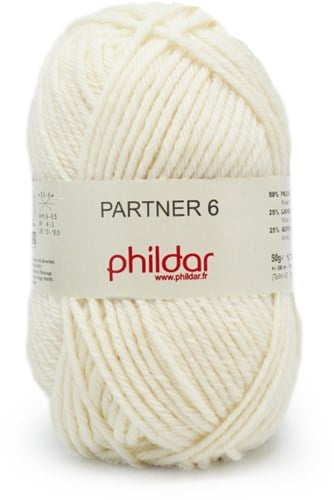 Phildar Partner 6 1359 Ecru