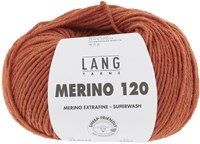 Lang Yarns Merino 120 0559 Orange Mélange