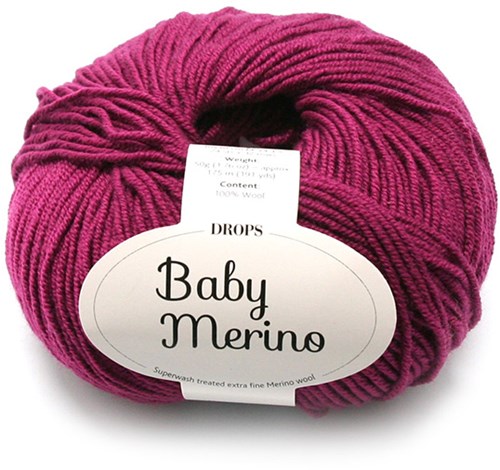 Drops Baby Merino Uni Colour 034 Heather