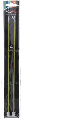 KnitPro Zing Knitting Needles 25 cm 3.50mm