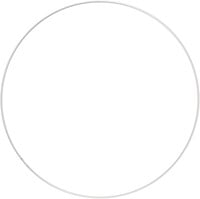 Metal ring 35cm - White