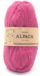 Drops Alpaca Uni Colour 3770 raspberry rose