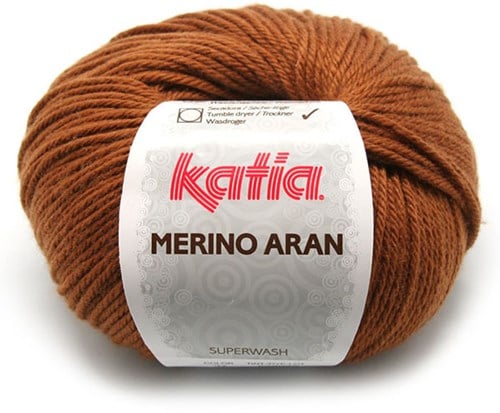Katia Merino Aran 037 Light Brown