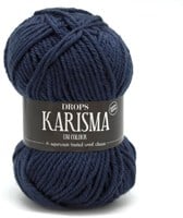 Drops Karisma Uni Colour 037 Dark-grey-blue