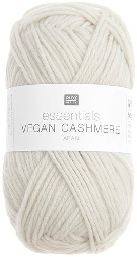 Rico Essentials Vegan Cashmere Aran 001 Cream