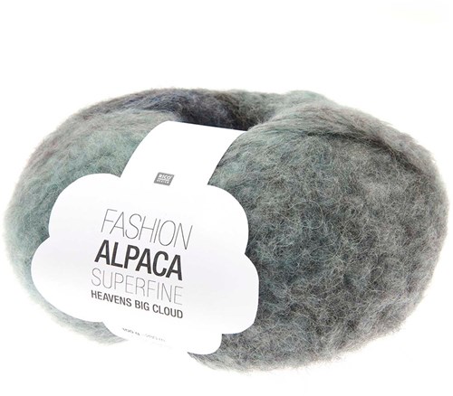 Rico Fashion Alpaca Superfine Heavens Big Cloud 003 Vibrant