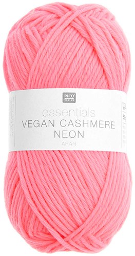 Rico Essentials Vegan Cashmere Aran Neon 011 Pink