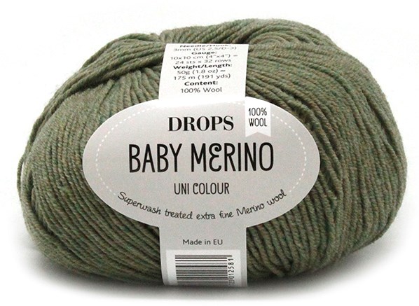 Drops Merino Mix 38 Olive | Yarnplaza.com