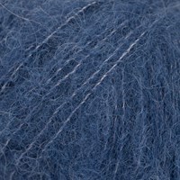 Drops Brushed Alpaca Silk Uni Colour 039 Navy Blue-2