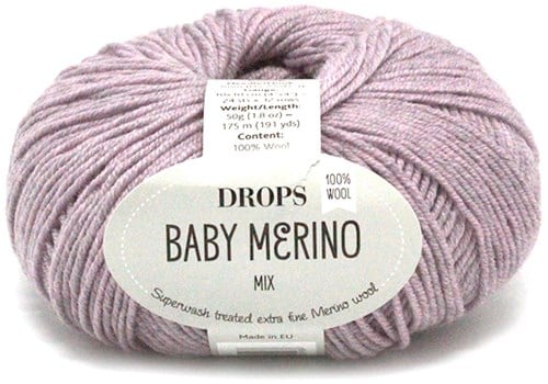 Drops Baby Merino Mix 039 Purple Orchid
