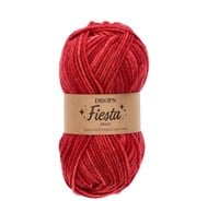 Drops Fiesta Print 39 Cherry Jam