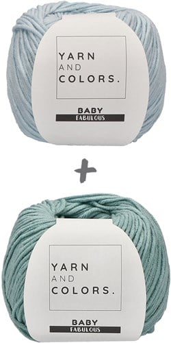 Happy Handmade Bag Crochet Kit 3 Ice Blue & Glass-2