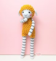 Sheep Lize Long Legs - Mrs. Milly Yarn and Crochet Kit-3