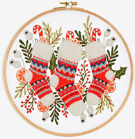 Embroidery Pattern Christmas Stockings-2