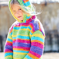 Stylecraft Merry Go Round XL Sweater and Hoodie Knitting pattern-3