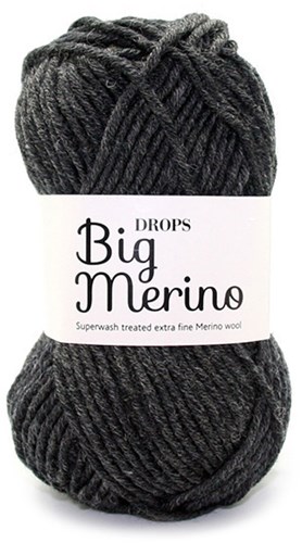 Drops Big Merino Mix 03 Anthracite