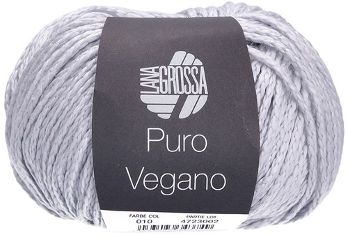 Lana Grossa Puro Vegano 010 Ice blue