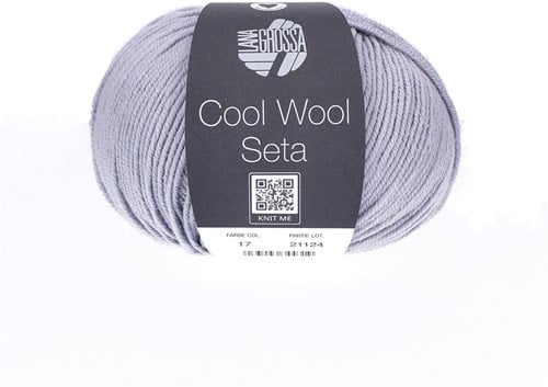 Lana Grossa Cool Wool Seta 017 Light grey