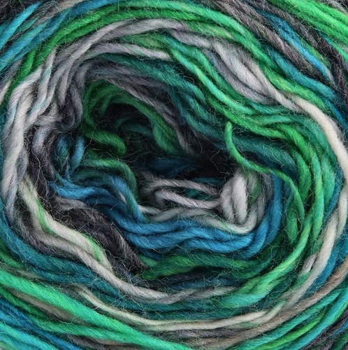 Lana Grossa Colorissimo 2 103 night blue/blue gray/turquoise/light gray/dark gray/bilious green-2