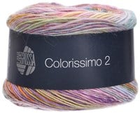 Lana Grossa Colorissimo 2 107 rose/lilac/orange/yellow/mint gray