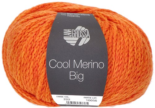 Lana Grossa Cool Merino Big 222 orange