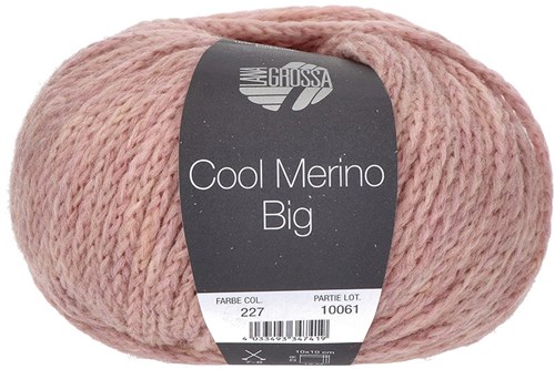 Lana Grossa Cool Merino Big 227 old pink