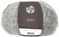 Lana Grossa Avio 003 Green/silver grey