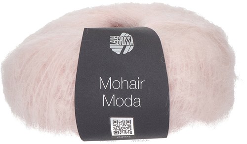 Lana Grossa Mohair Moda 010 Pale rose