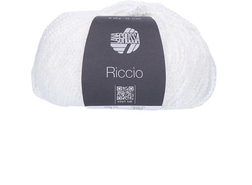 Lana Grossa Riccio 001 White