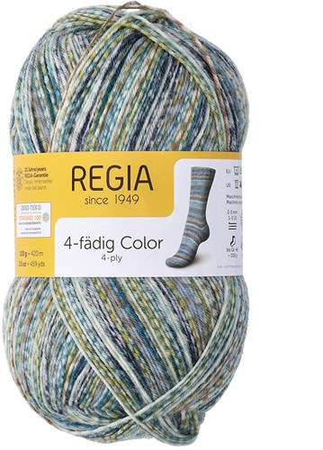 SMC Regia Sock yarn 4-ply Color 4767